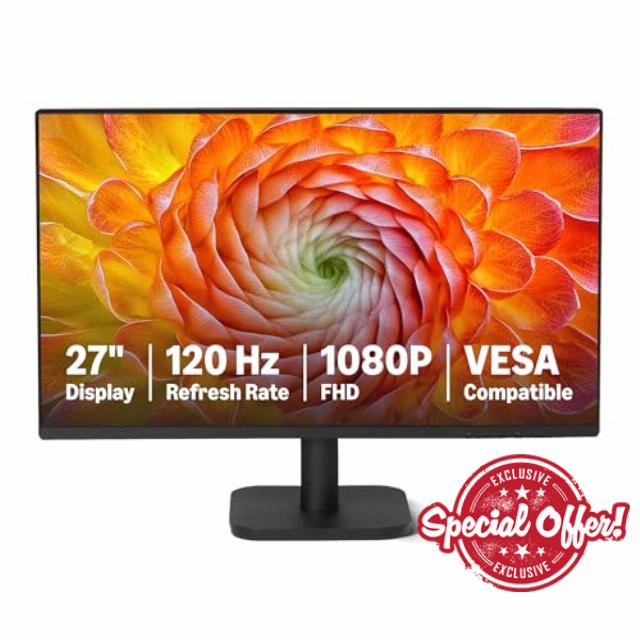 Amazon Basics 27-inch Computer Monitor 120 Hz
