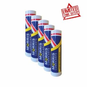 Morris K43 EP Multipurpose Lithium Grease 5x400g Anti-Friction & Plain Bearings