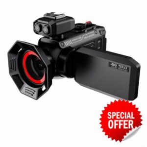 Lightweight 4K UHD Digital WiFi Camcorders