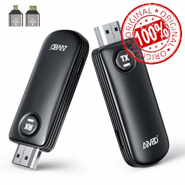 2026 Wireless TV Transmitter and Receiver 1080P - 2.4/5G Wireless HDMI Kit