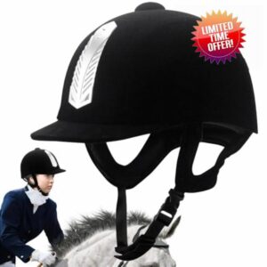 Horse Riding Helmet | Adjustable Horse Riding Headgea | Equestrian Sports Enthusiasts Breathable Safety Hats | Anti-Collision Equestrian Safety Horseback For Women & Men 52-62cm