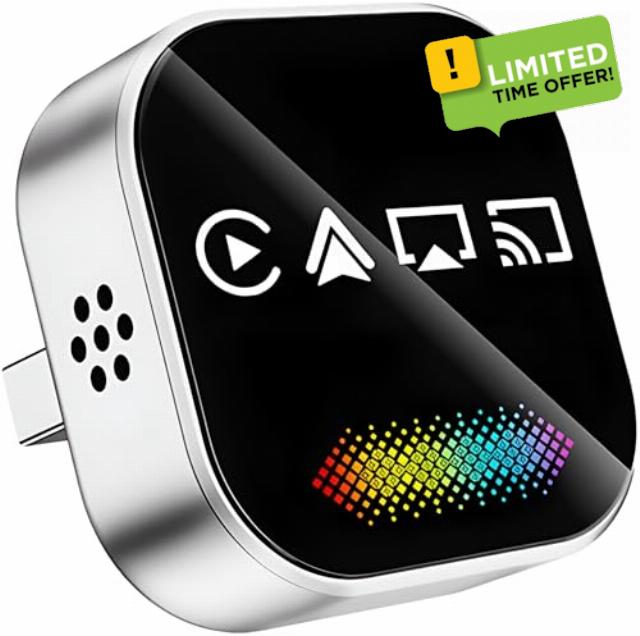 4-in-1 Wireless CarPlay Adapter