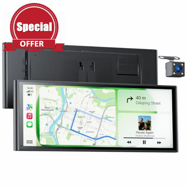 9.26" Wireless Car Play Screen for Apple CarPlay & Android Auto