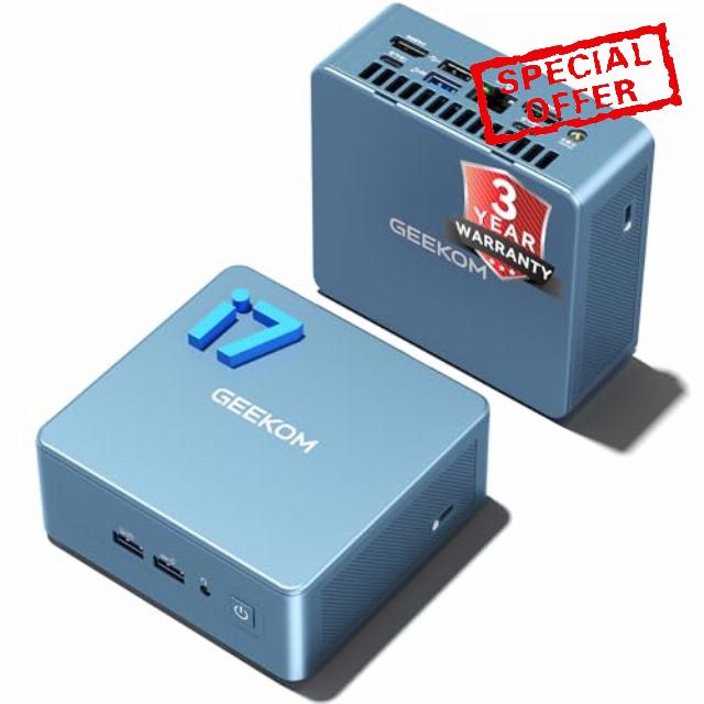 GEEKOM[Definitive Flagship IT12 Mini PC Windows 11 Pro