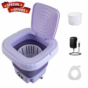 Vxoyo 12L Portable Washing Machine with Spin Dryer