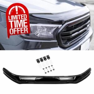 Bonnet Wind Stone Deflector Protector For Ford Ranger 2016-2023