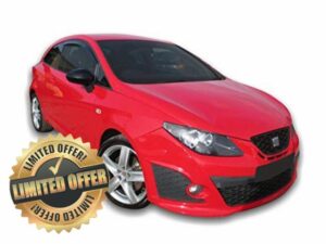 J&J AUTOMOTIVE | Heko Wind Deflectors Compatible with Ibiza 4 6J 3-Door Hatchback 2008-2017