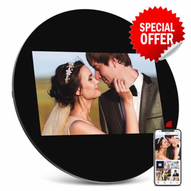 SAMMIX - 10.1 inch WiFi digital photo frame