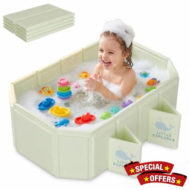 Portable Foldable Baby Bath for 0–6 Years