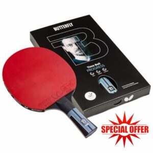 Butterfly Timo Boll Progress Table Tennis Bat – NEW Medium-Fast 5-Ply Blade | High Control & Spin Ping Pong Bat | Perfect for Training | Ambitious Beginners & Developing Players