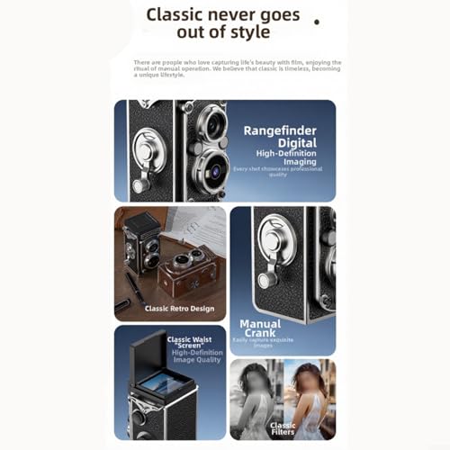 High Definition Video Recording for Vlog and Campus Life(White)