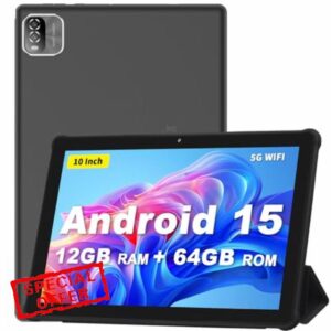 VASOUN 10 Inch Tablet with Case