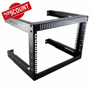 Kenable Assured | Wall Mount 19-Inch Open Frame Server Rack | 2U