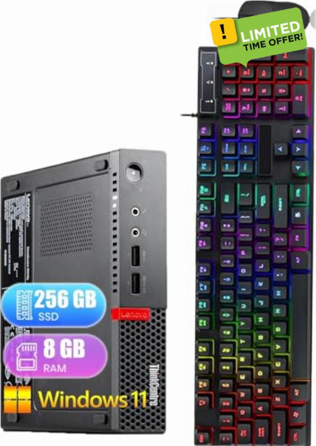 Lenovo ThinkCentre M910Q Tiny PC Desktop Computer