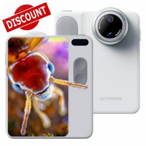 MicroCam X1 4K Digital Camera with 400X Microscope