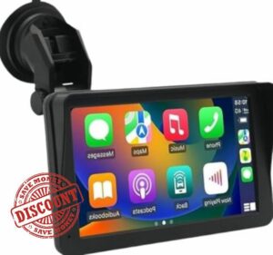 Moxier Car Sat Nav Car Stereo 7" HD Touch Screen Portable Navigation Radio Vedio Player Bluetooth WiFi