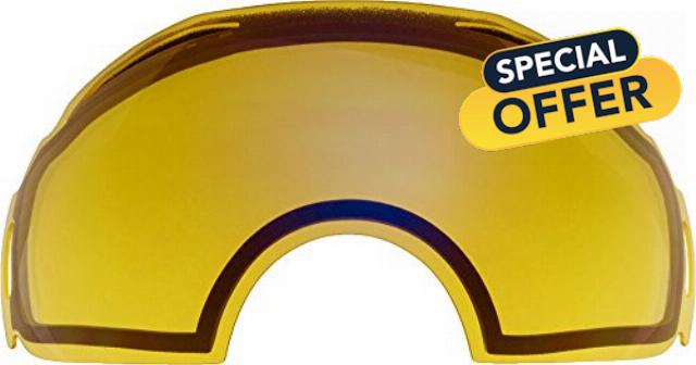 ZERO TECH BASE Compatible Replacement Lens for Oakley Airbrake Snow Goggles Clear type