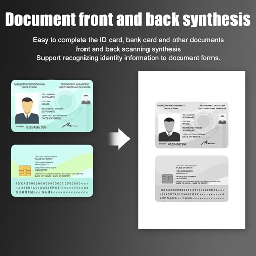 Document Camera Brightness Adjustable Multifunctional Multi-angle Adjustment with Power Cable for Remote Teaching