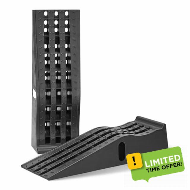 Amazon Basics Car Loading Ramps Heavy Duty Plastic