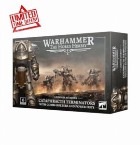 Games Workshop - Warhammer - Horus Heresy - Legiones Astartes: Cataphractii Terminators with Combi Bolters and Power Fists