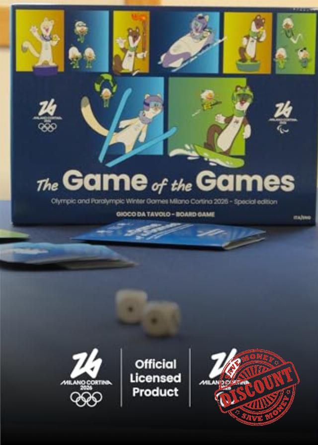 The Game of the Games Official Licensed Milano Cortina 2026 Boxed Game