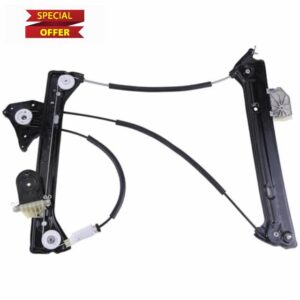 LICHENGTAI Electric Power Window Regulator Front Left Passenger Side 51337292119 Compatible for BMW 2-Series F22/ F23 2014-2019 Coupe Convertible