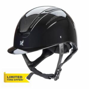 Shires Karben Amity ELMT Horse Riding Hat - Black