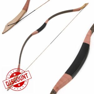 Archery 100 Lbs Retro Traditional Bow for Hunting 31 Inches Max Draw Length High Precision & Long Range for Hunting Shooting Competitio