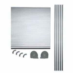 Kiravans Tambour Door Kit Roller Shutter for Van Furniture | Silver or Black