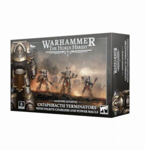 Games Workshop - Warhammer - Horus Heresy - Legiones Astartes: Cataphractii Terminators with Volkite Chargers and Power Mauls