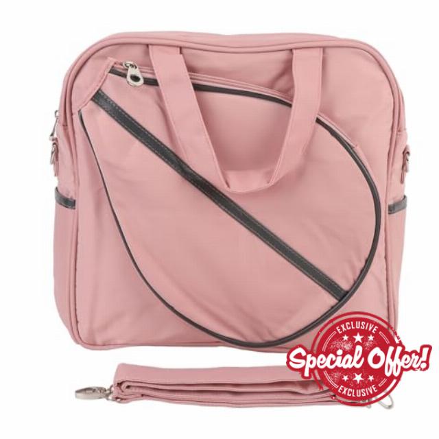 Badminton Shoulder Bag Large Capacity Oxford Fabric Sport Racket Storage with Wet Dry Separation for Badminton Players and Enthusiasts