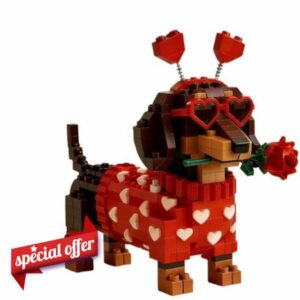 2026 Valentine's Day Exclusive Dachshund Brick Set