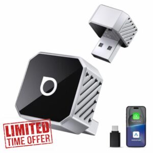 OTTOCAST MINI POT 2026 New Version Wireless CarPlay & Android Auto Adapter 2-in-1
