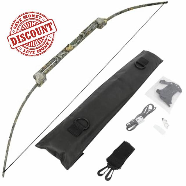 Archery Recurve Bow 35lbs Draw Weight Foldable Suitable for Adults & Beginners for Outdoor Hunting & Target Shooting Practice