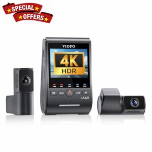 VIOFO A329T 4K 3 Channel Dash Cam