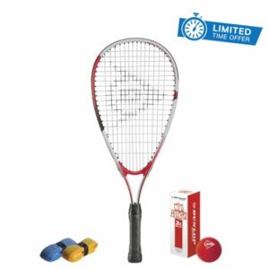 Fun Junior Squash Set – Includes Dunlop Fun Mini Racket (22in)