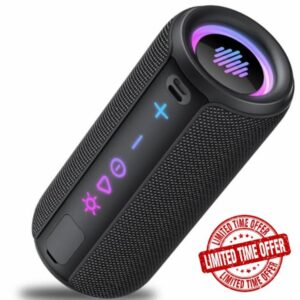 TIMU Bluetooth Speaker Portable Wireless Bluetooth Speakers with HD Stereo Sound