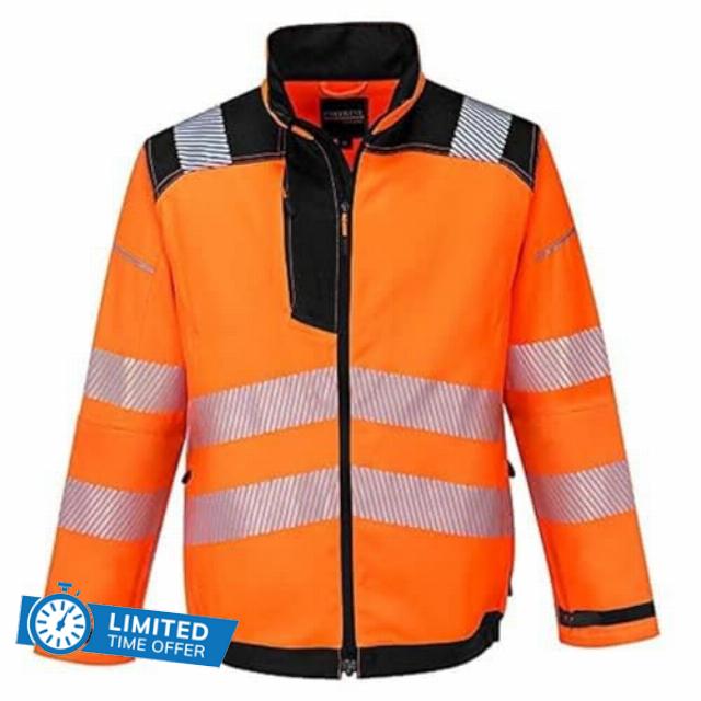 Portwest Unisex Vision Hi-Vis Work Jacket