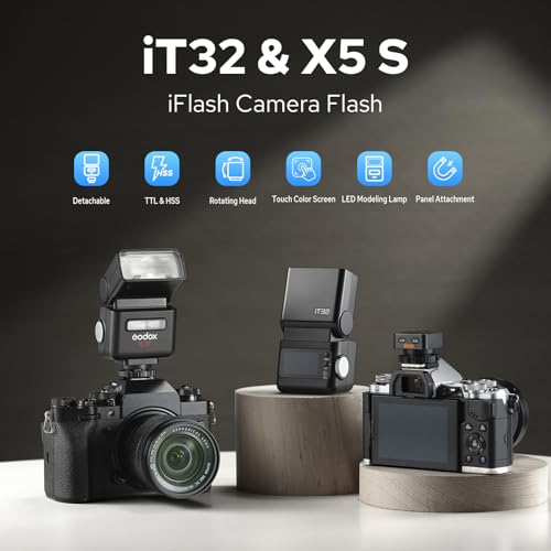 Detachable Magnetic Hotshoe/Trigger Design with TTL & HSS