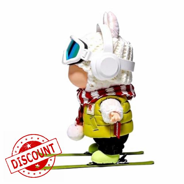 Skiing Jacket s kiwear doll Cloths for Labubu 17cm Outfit Clothing Set and Accessories for Labubu Snowboard