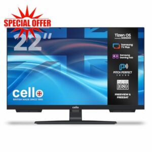 Cello C2226TZH 22" Tizen OS Smart Frameless Led TV
