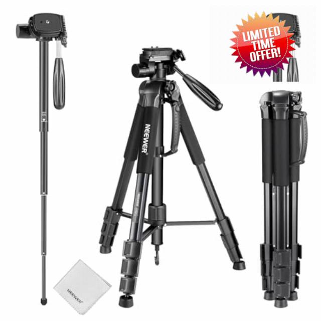 NEEWER 2 in 1 Camera Tripod & Monopod