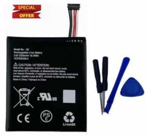 Ukkipower Ring S2 (6-Pin) Replacement Battery Compatible with Ring