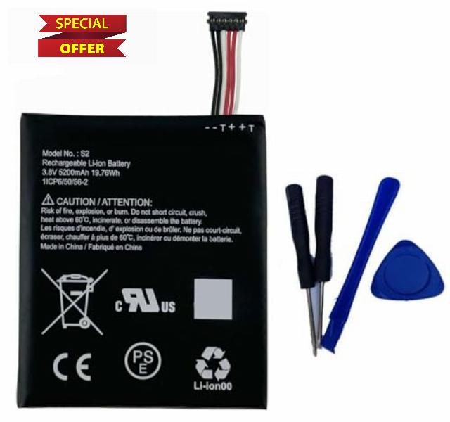 Ukkipower Ring S2 (6-Pin) Replacement Battery Compatible with Ring