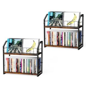 56 Capacity CD Rack/Storage/Holder and Vinyl Record Storage