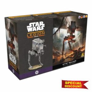 Asmodee | Star Wars: Legion AT-ST | Miniatures Game | Ages 14+ | 2 Players | 90 Minutes Playing Time
