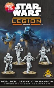 Asmodee | Star Wars Legion - Republic Clone Commandos | Tabletop Miniature Game | Ages 14+ | 2 Players | 90+ Minutes Playing Time