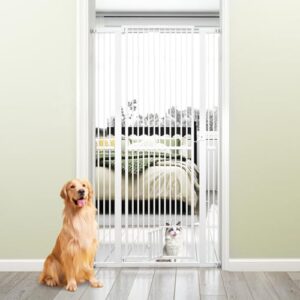 Metal Dog Safety Gates with Lockable Small Door