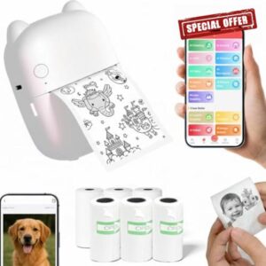 Snapcell Voice-Activated Thermal Printer for Kids