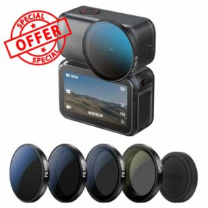 SMALLRIG Action Camera Filter Kit for DJI Osmo Nano